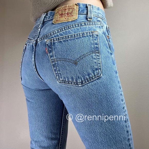 RARE tiny vintage Levi’s 501 stonewashed jeans 26 - Picture 17 of 17